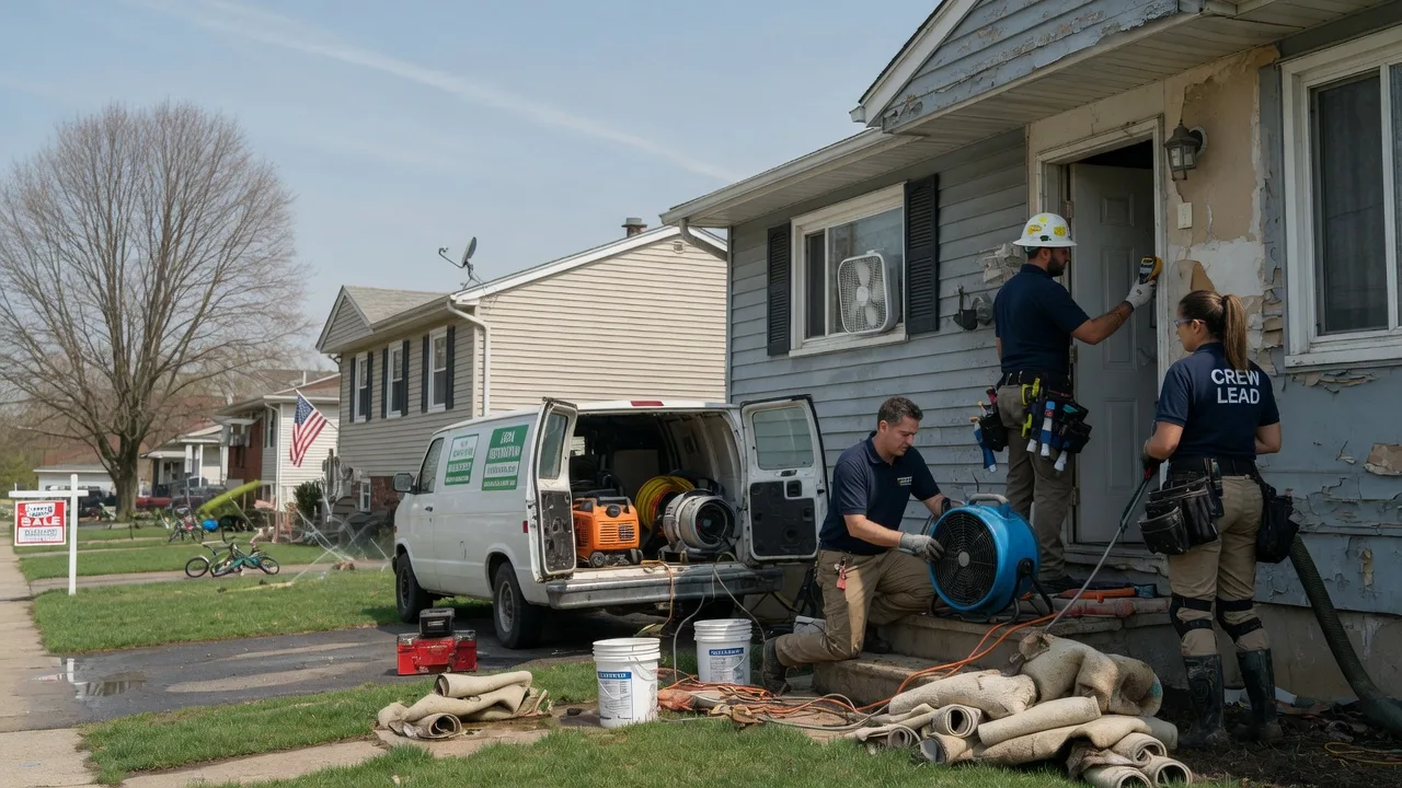 Flood Cleanup in Junction City, OH near me