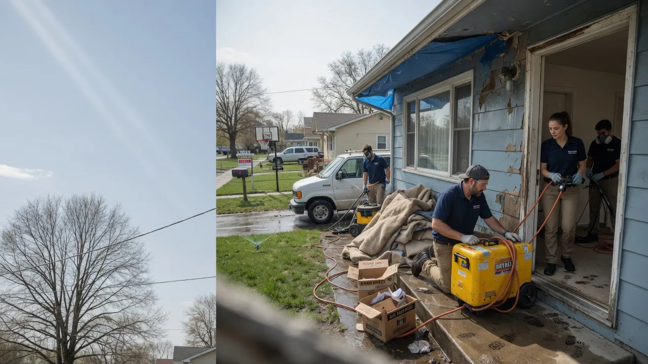 Basement Flood Cleanup in Junction City, OH near me